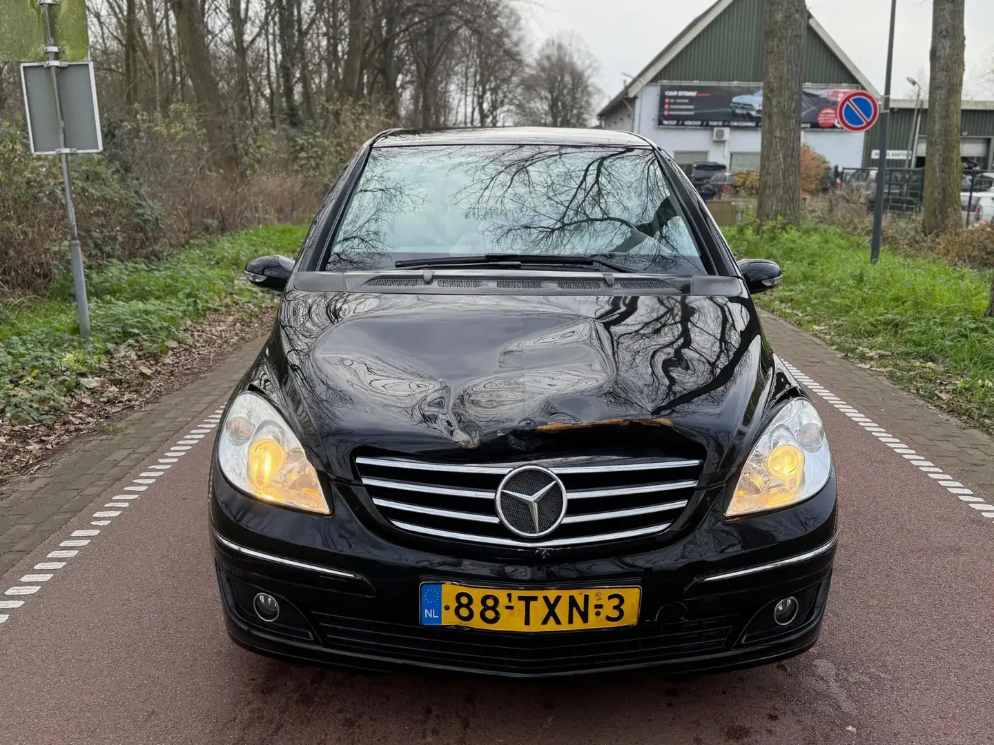 Mercedes-Benz B 180 CDI Class AIRCO!6BAK!APK!KOOPJE! Zwart - 2