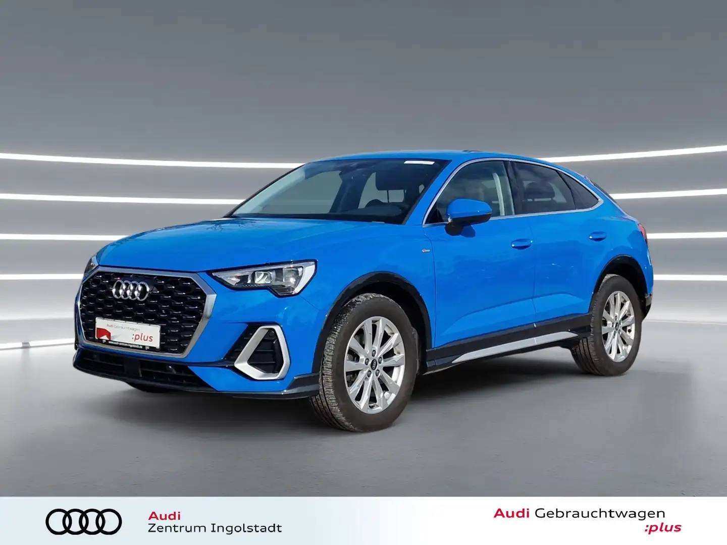 Audi Q3 Sportback 35 TDI S line S-tronic AHK PDC GRA Azul - 2