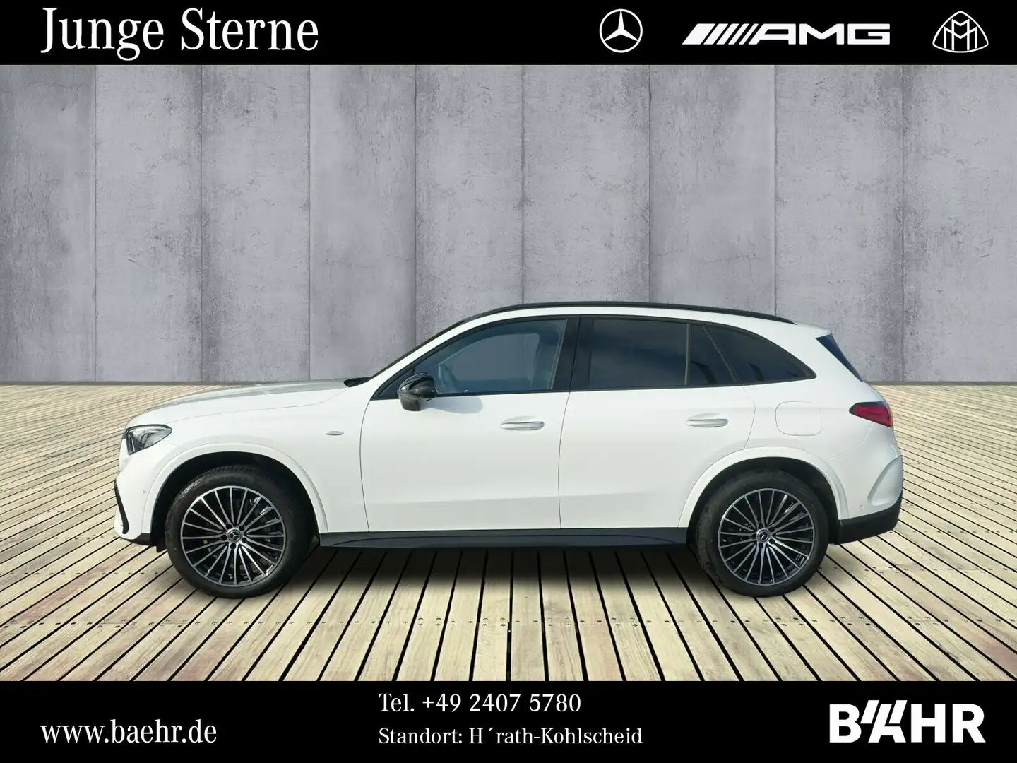 Mercedes-Benz GLC 300 GLC 300 de 4M AMG+Night/Pano/AHK/Digital-Light Weiß - 2