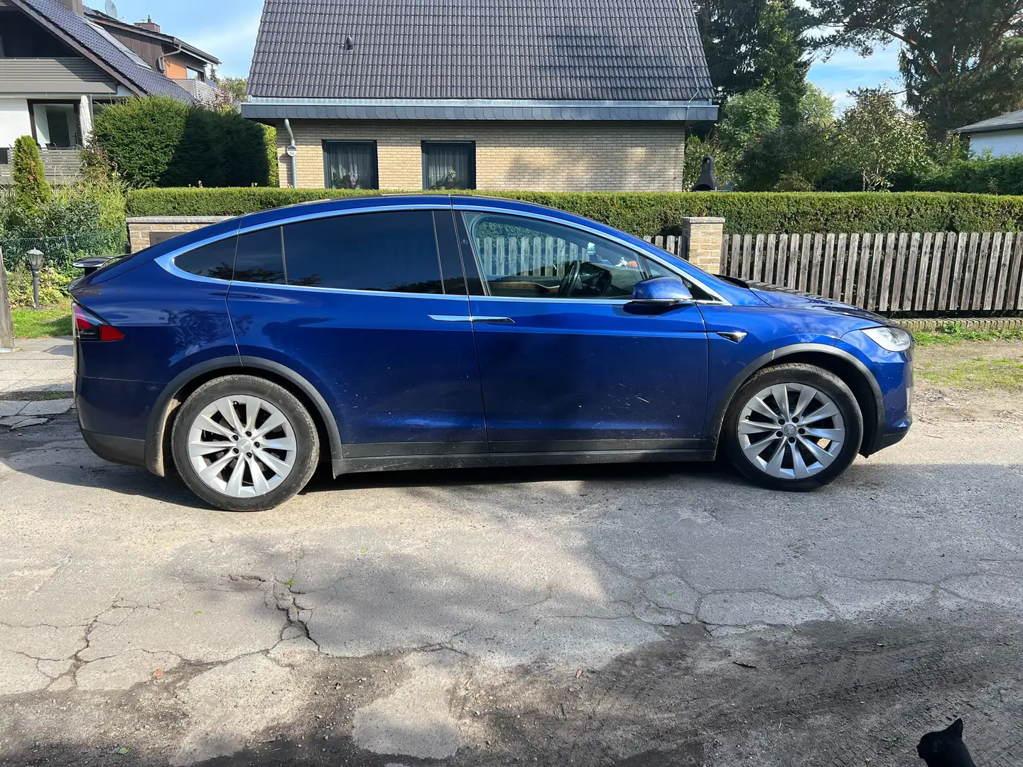 Tesla Model X Model X 75D Gratis Laden 12.500€ sparen Bleu - 2