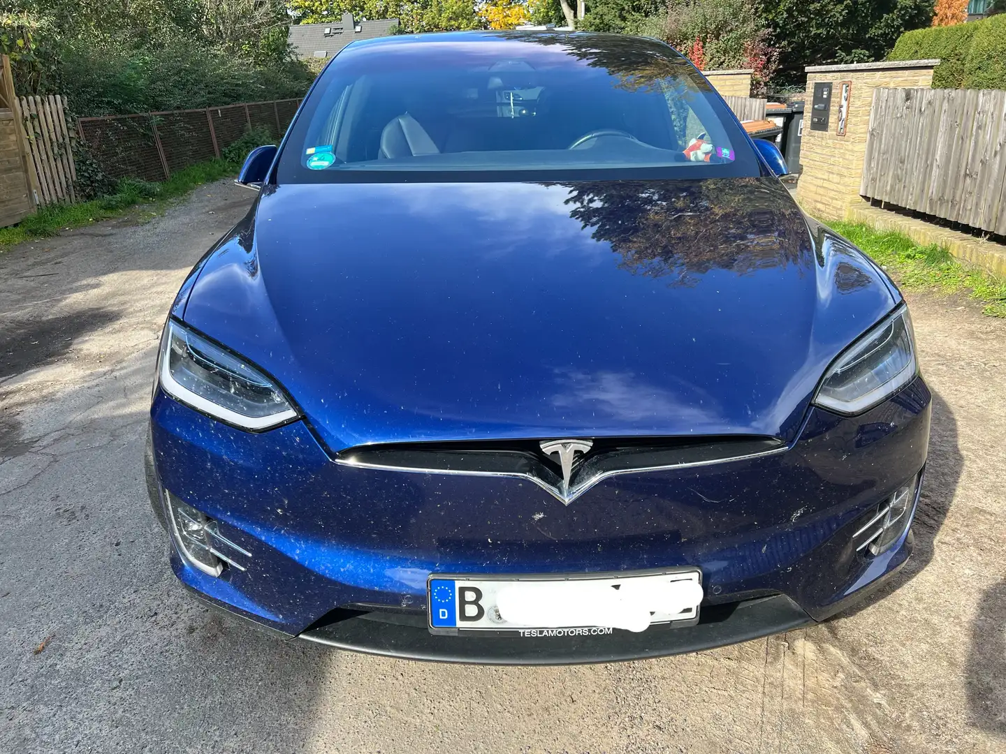 Tesla Model X Model X 75D Gratis Laden 12.500€ sparen Niebieski - 1