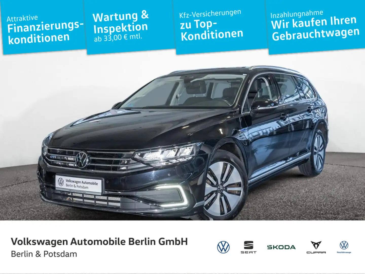 Volkswagen Passat Variant 1.4 TSI Hybrid GTE Navi ACC LED Schwarz - 1