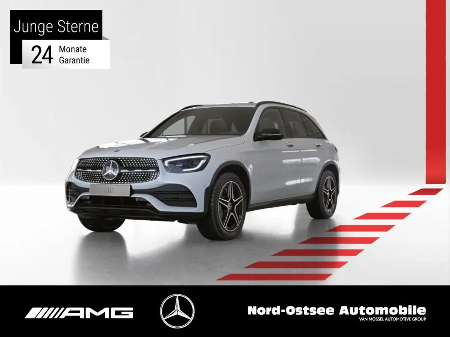 Mercedes-Benz GLC 300 d 4M AMG KAMERA MULTIBEAM NIGHT ADVANCED Blanc - 1
