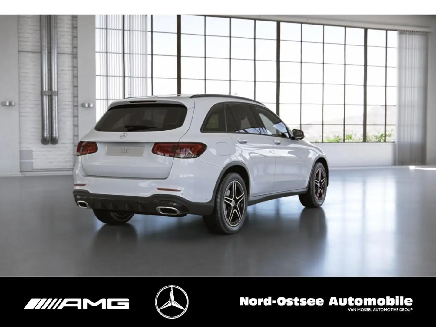 Mercedes-Benz GLC 300 d 4M AMG KAMERA MULTIBEAM NIGHT ADVANCED Blanc - 2
