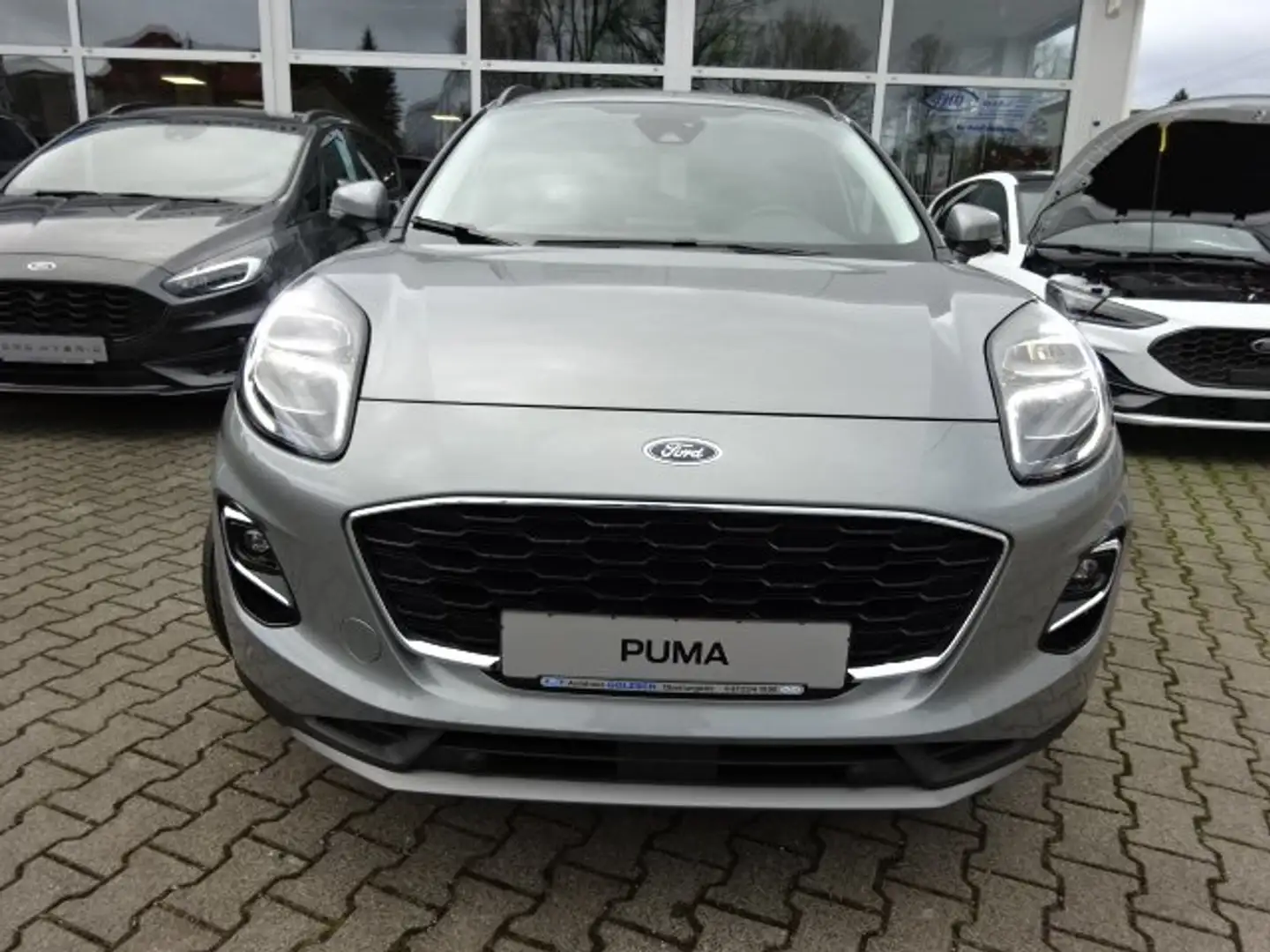 Ford Puma 1.0 MHEV Titanium X Autom. *AHK*LED* Plateado - 2