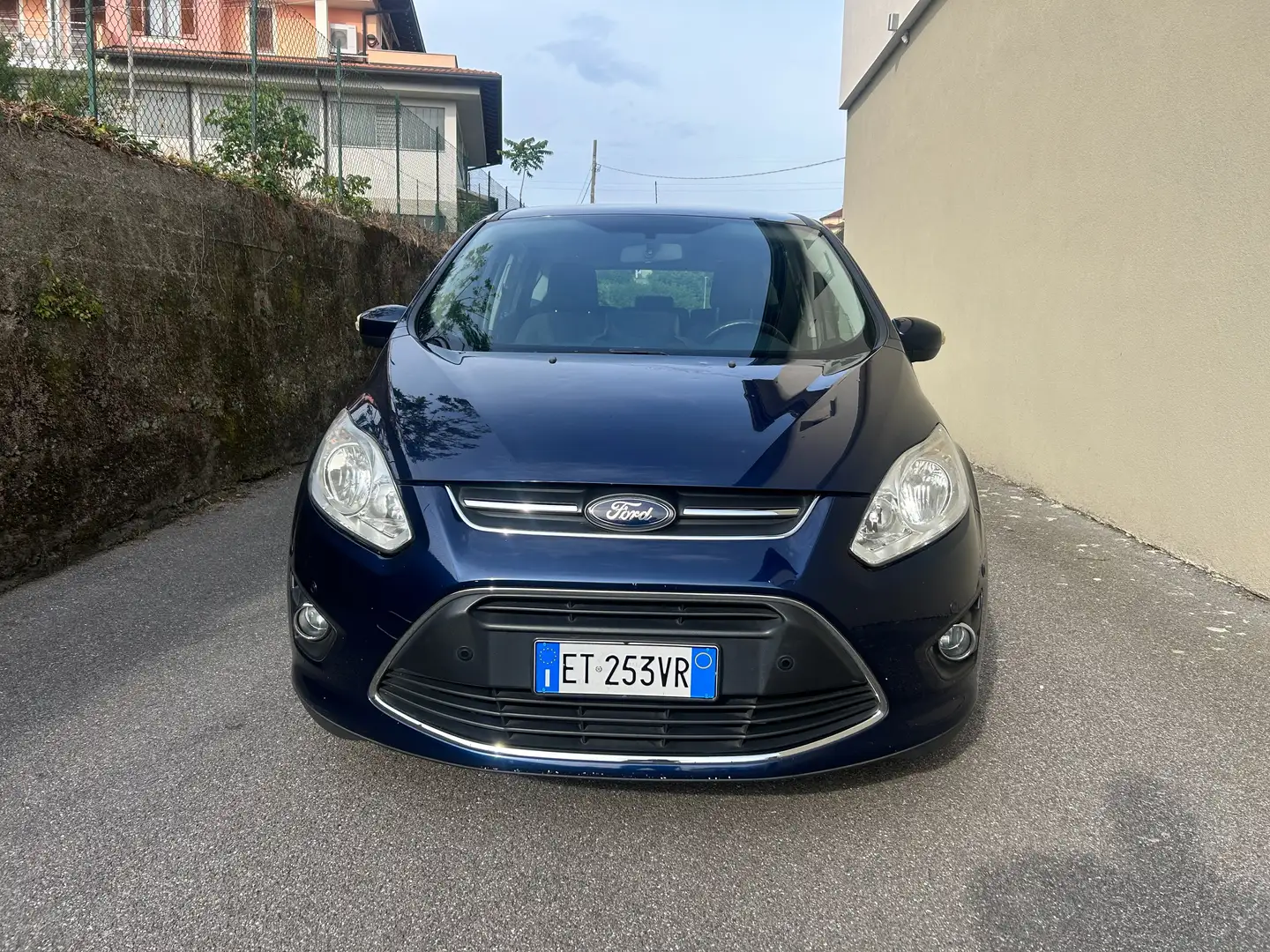 Ford C-Max titanium 110 kw Blauw - 1
