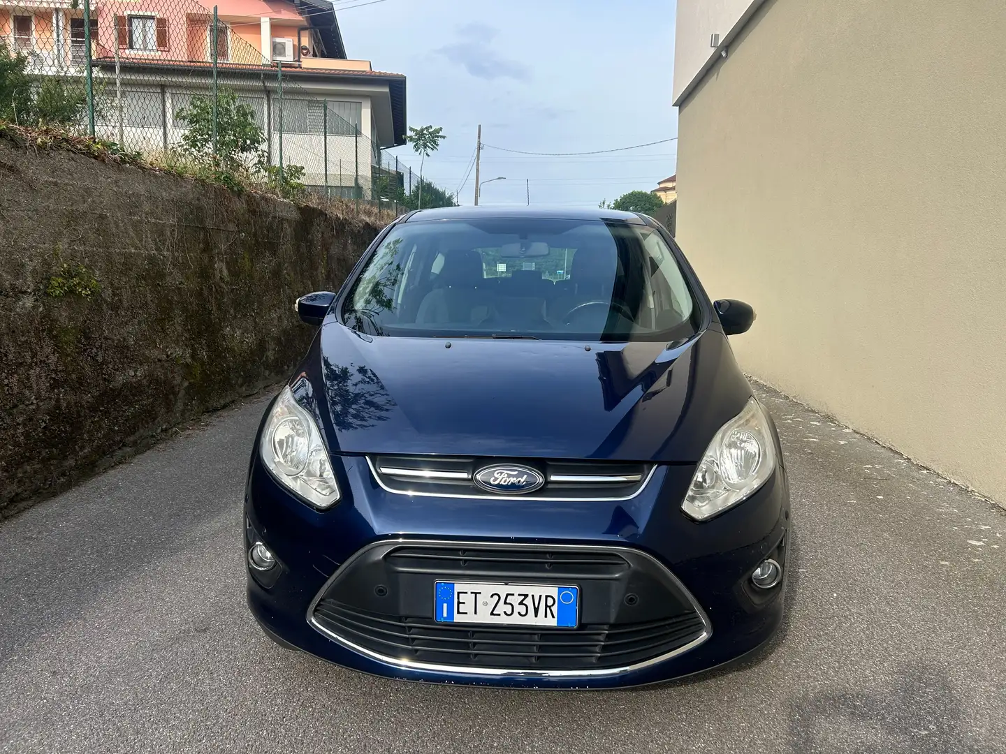 Ford C-Max titanium 110 kw Blauw - 2