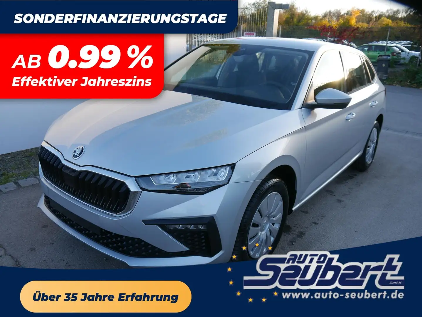 Skoda Scala Selection 1.0 TSI DSG*NAVI-ÜBER-SMARTLINK*PDC-HI*L Silber - 1