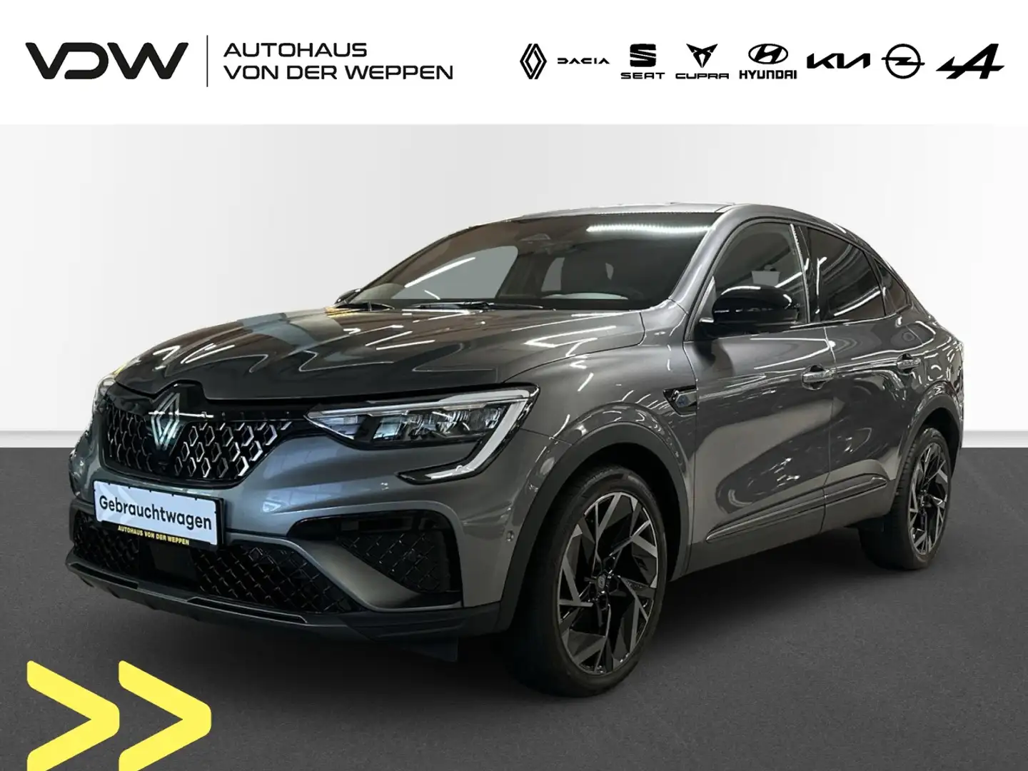 Renault Arkana Esprit Alpine TCE 160 EDC Automatik Klima Navi Gris - 1