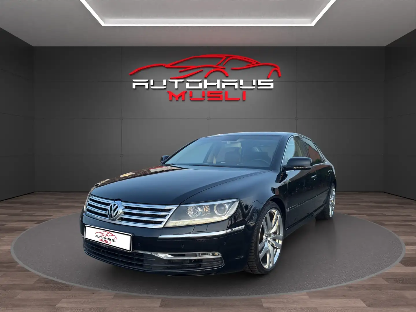Volkswagen Phaeton 3.0 TDI 239 PS * 4-Sitzer * Exclusive * Lang * W12 Negro - 1
