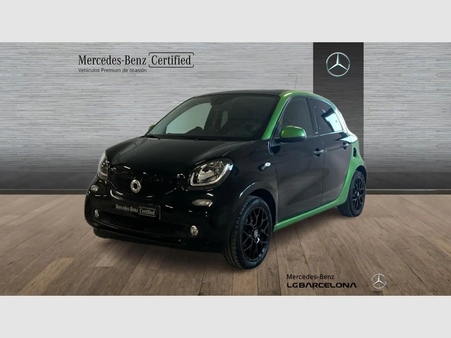smart forFour EQ Negro - 1