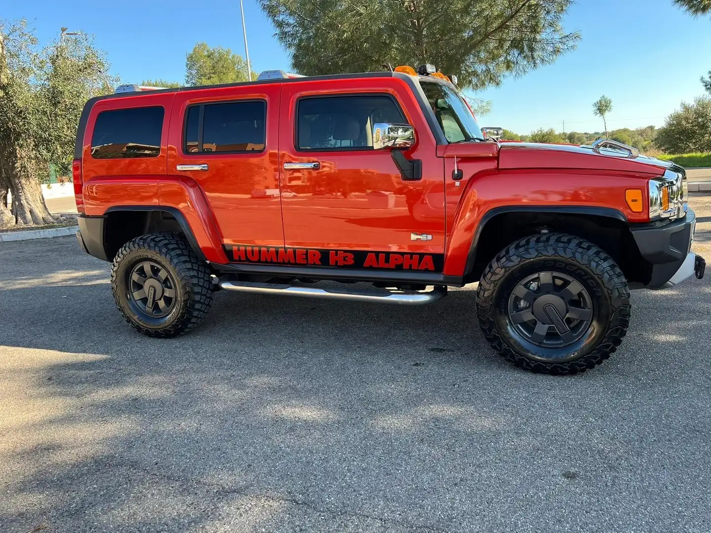 HUMMER H3 5.3 V8 Luxury auto Rosso - 1