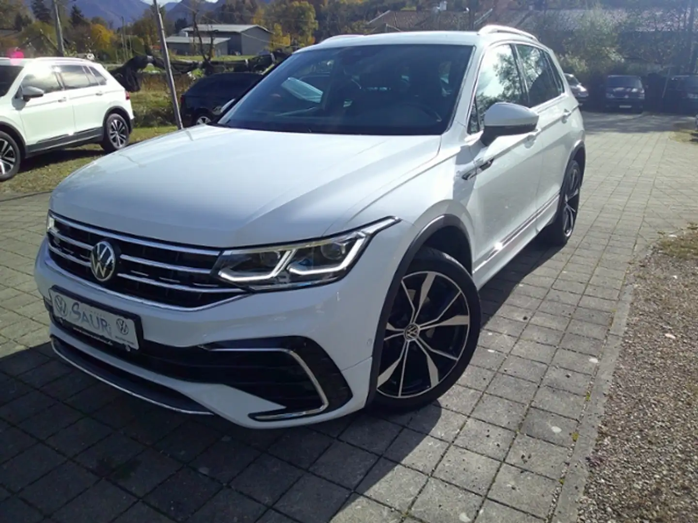 Volkswagen Tiguan R-Line 2.0 TDI 4Motion*DSG*AHK*Matrix-LED*ACC*R-K Weiß - 2