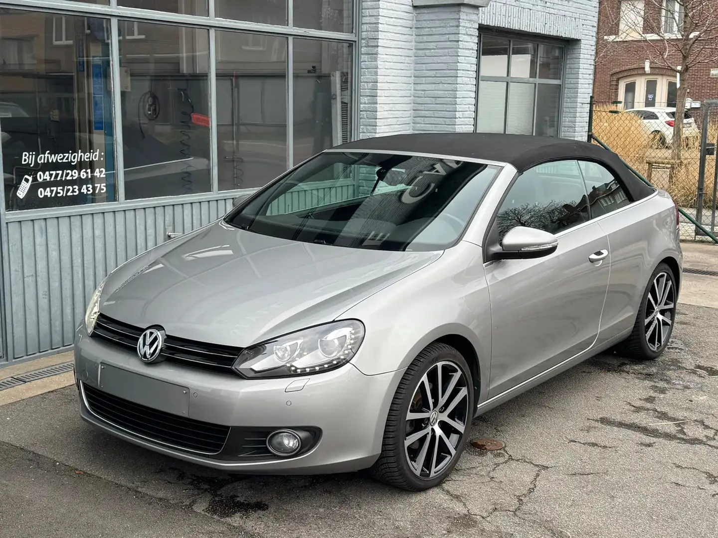 Volkswagen Golf Cabriolet 1.2 TSI Cabriolet Exclusive✅ Cuir Gps 58.000kms Gri - 1
