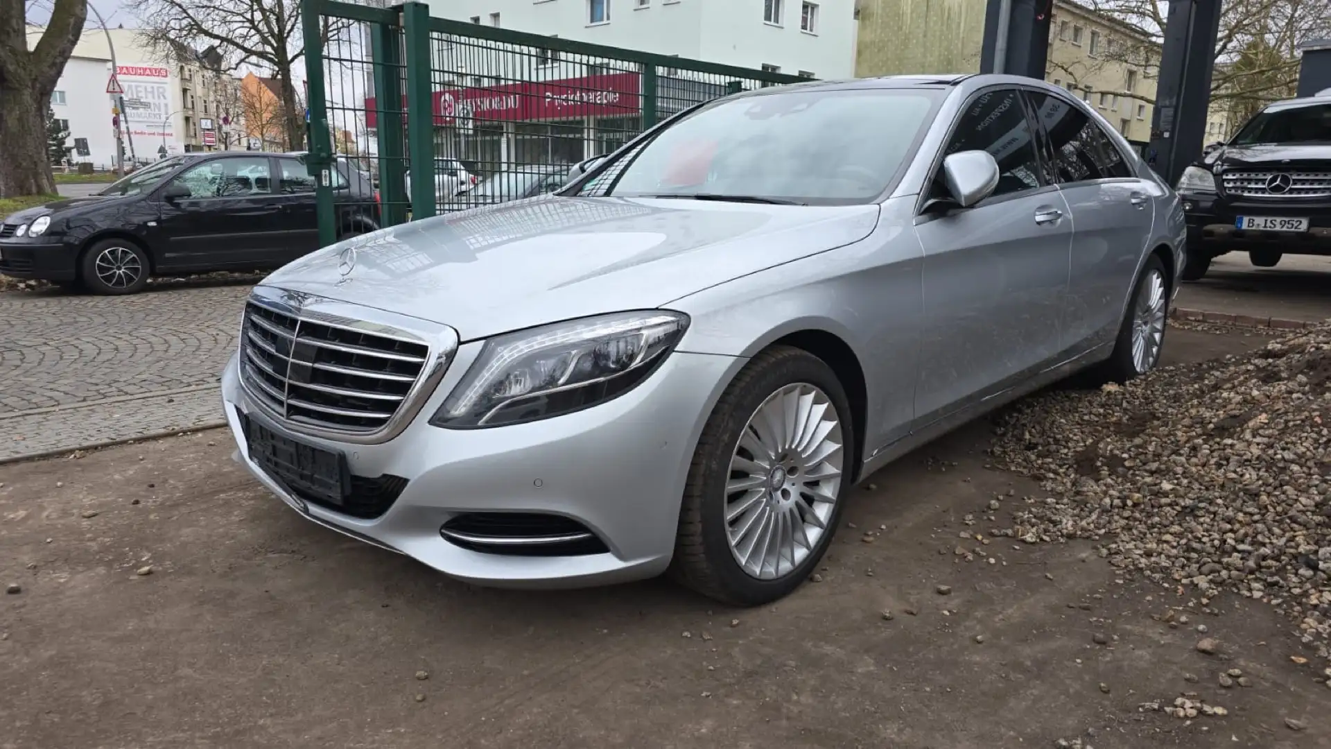 Mercedes-Benz S 350 2.HAND, 4 MATIC, Scheckheft, HU+AU NEU, PANORAMA Argent - 1