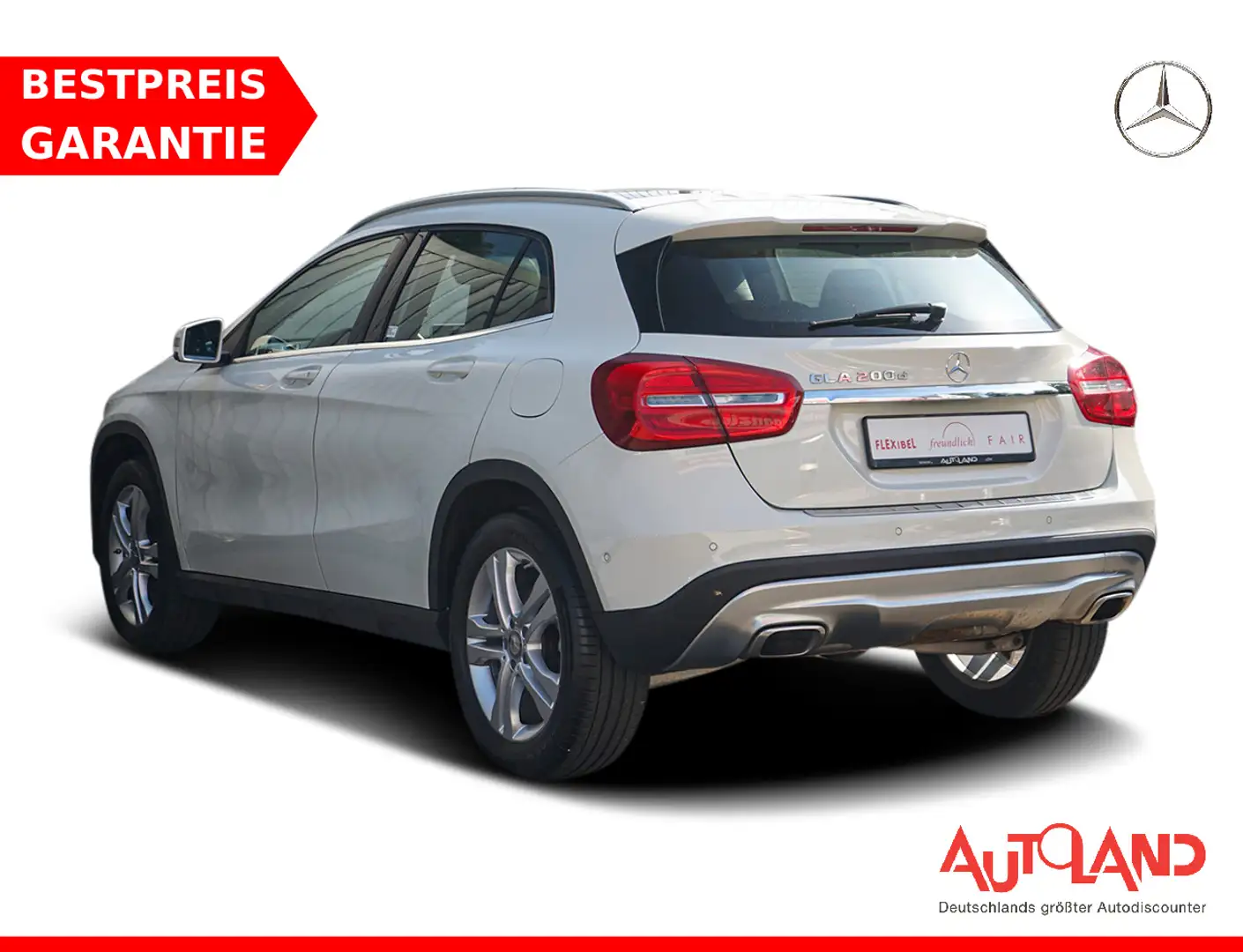 Mercedes-Benz GLA 200 d Navi Sitzheizung Bi-Xenon Panorama Blanc - 1