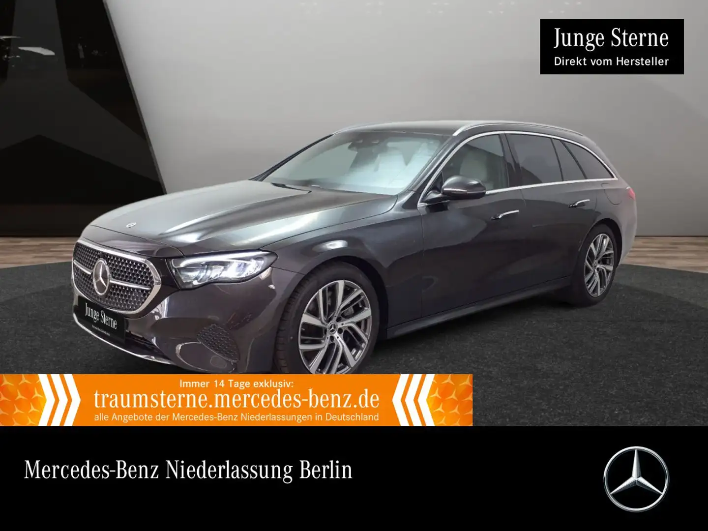 Mercedes-Benz E 300 de T Hybrid Avantgarde Fahrass Distr. LED 9G Grau - 1