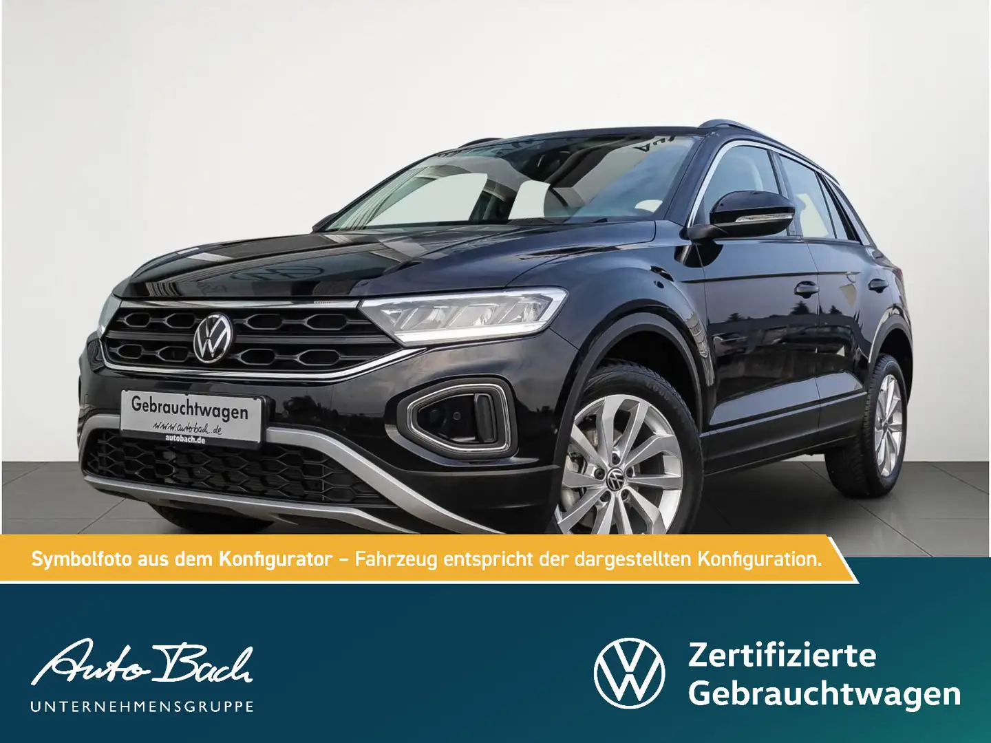 Volkswagen T-Roc 1.0 TSI Life Navi LED Digital Cockpit EPH Negro - 1