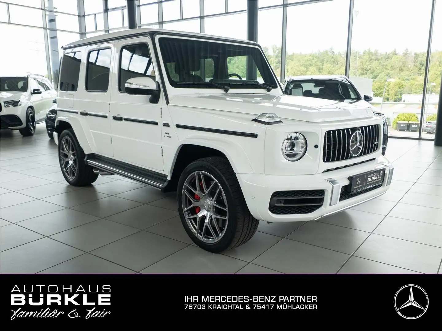 Mercedes-Benz G 63 AMG AMG G 63 MULTIBEAM,Stdh,360°,Comand,Massage,22" Bianco - 1