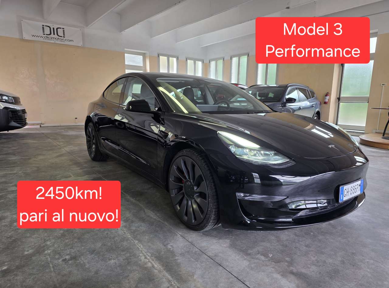 Tesla Model 3 Performance Dual Motor awd come NUOVA! iva inclusa