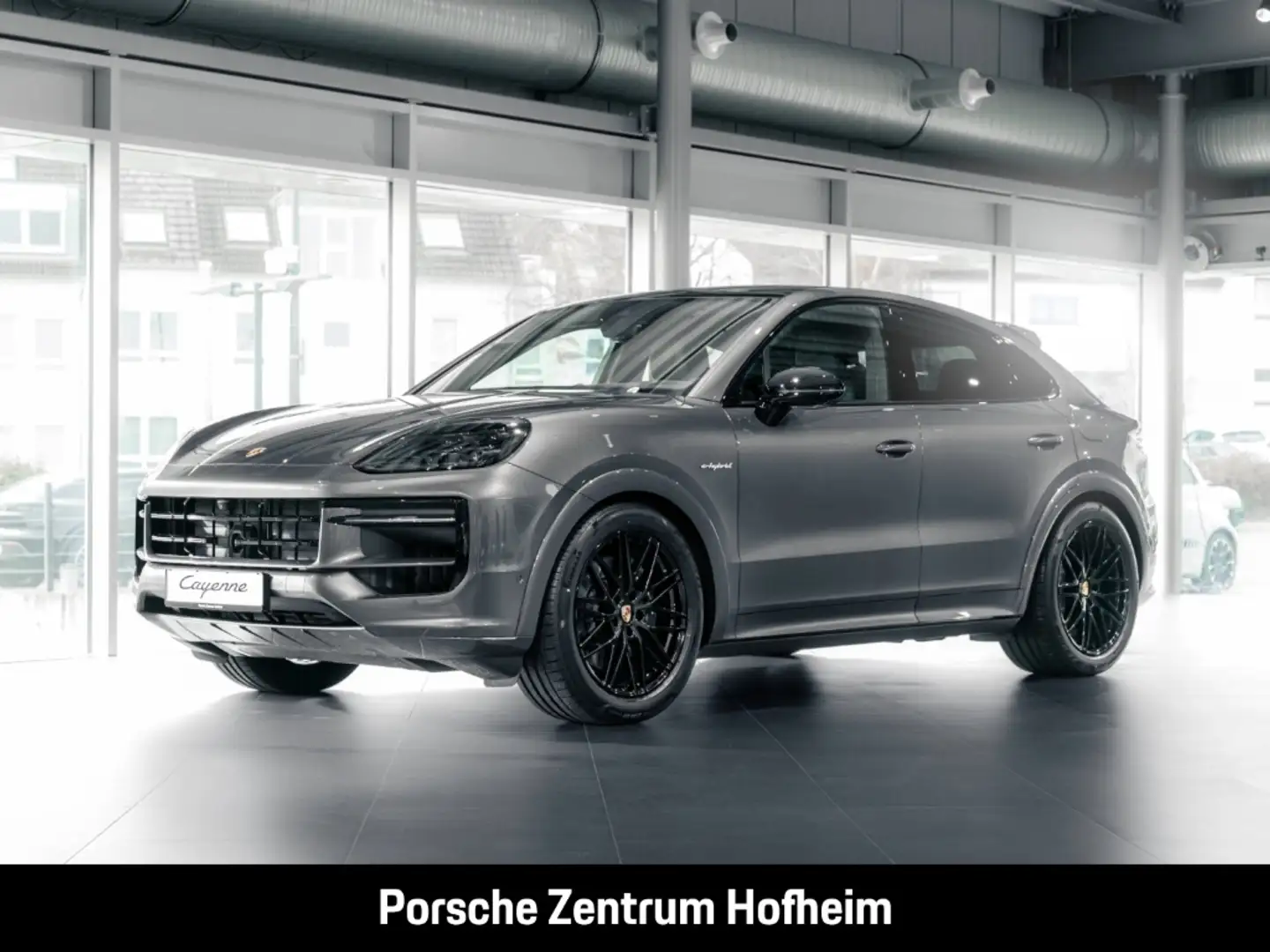 Porsche Cayenne E-Hybrid Coupe Black Edition HA-Lenkung Gris - 1