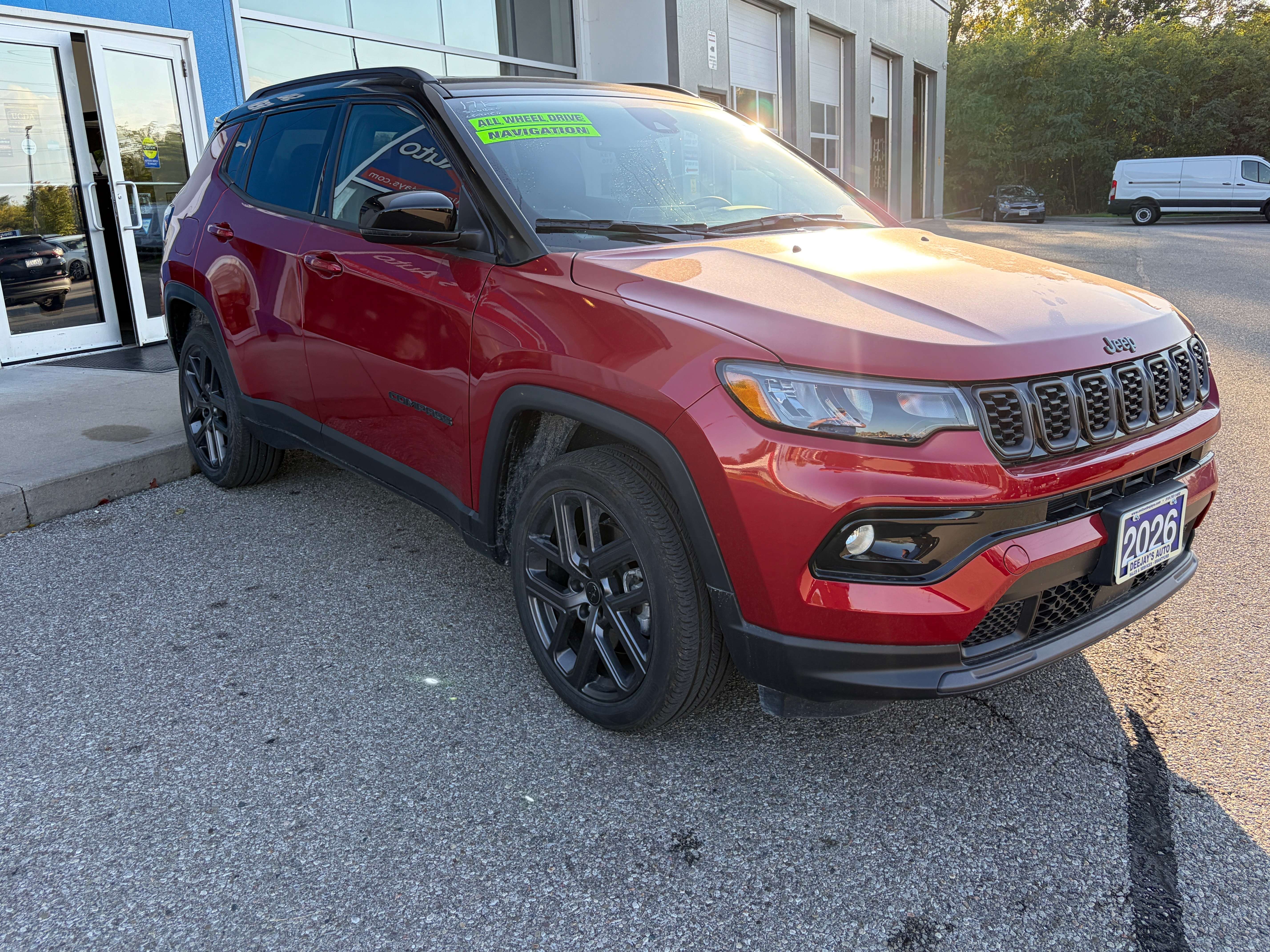 2026 Jeep Compass Limited AWD | NAV | Clean Carfax — photo 3