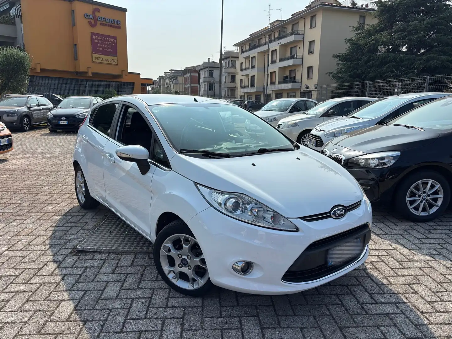 Ford Fiesta Fiesta 5p 1.4 tdci Titanium FL Bianco - 1