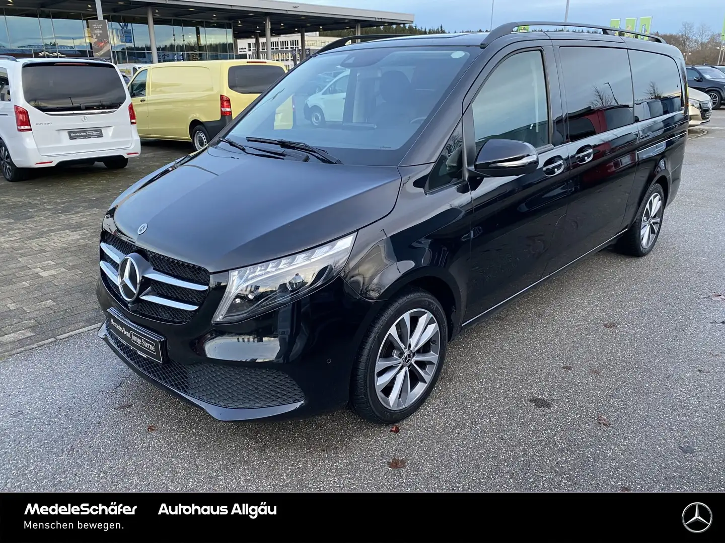 Mercedes-Benz V 300 V 300 d AVANTGARDE EXTRALANG AIRMATIC STHZ 360 Air Schwarz - 2