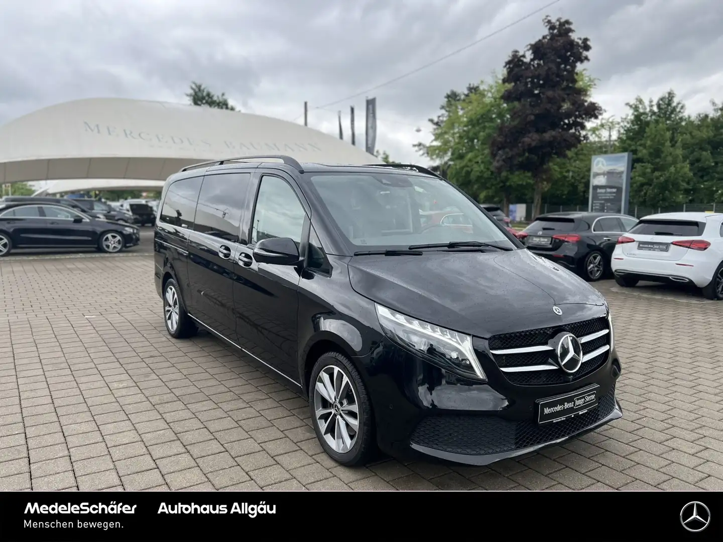 Mercedes-Benz V 300 V 300 d AVANTGARDE EXTRALANG AIRMATIC STHZ 360 LED Schwarz - 2