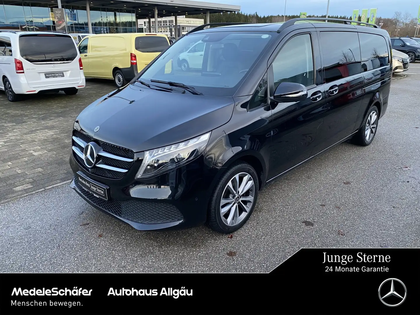 Mercedes-Benz V 300 V 300 d AVANTGARDE EXTRALANG AIRMATIC STHZ 360 Air Schwarz - 1