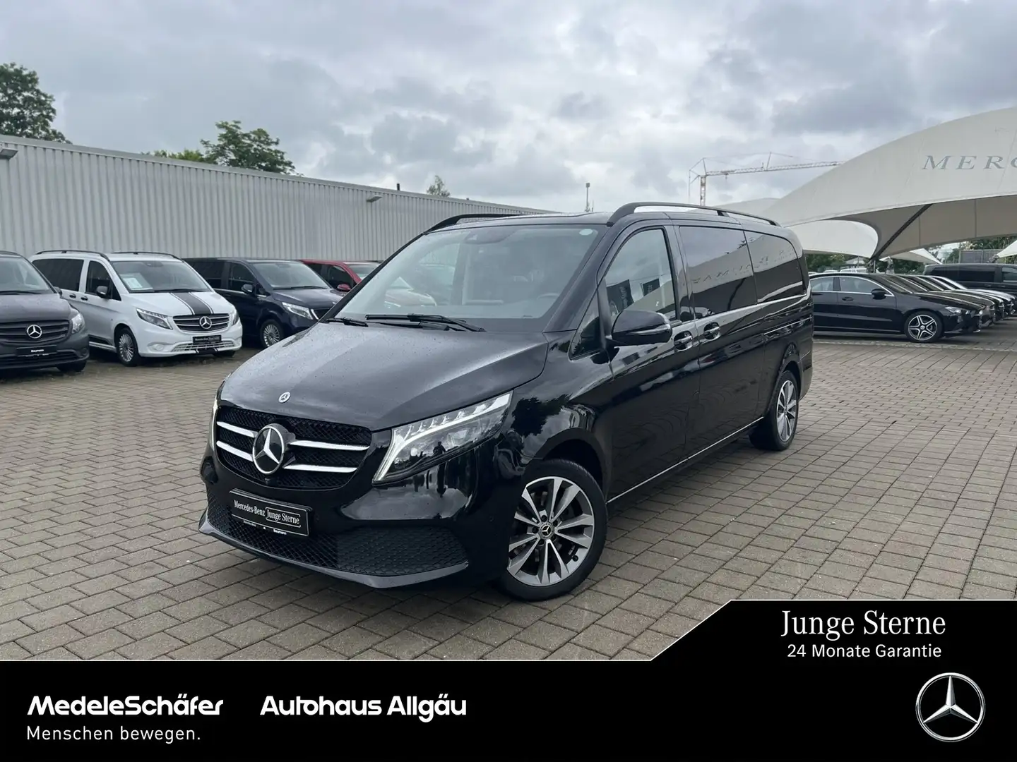 Mercedes-Benz V 300 V 300 d AVANTGARDE EXTRALANG AIRMATIC STHZ 360 LED Noir - 1