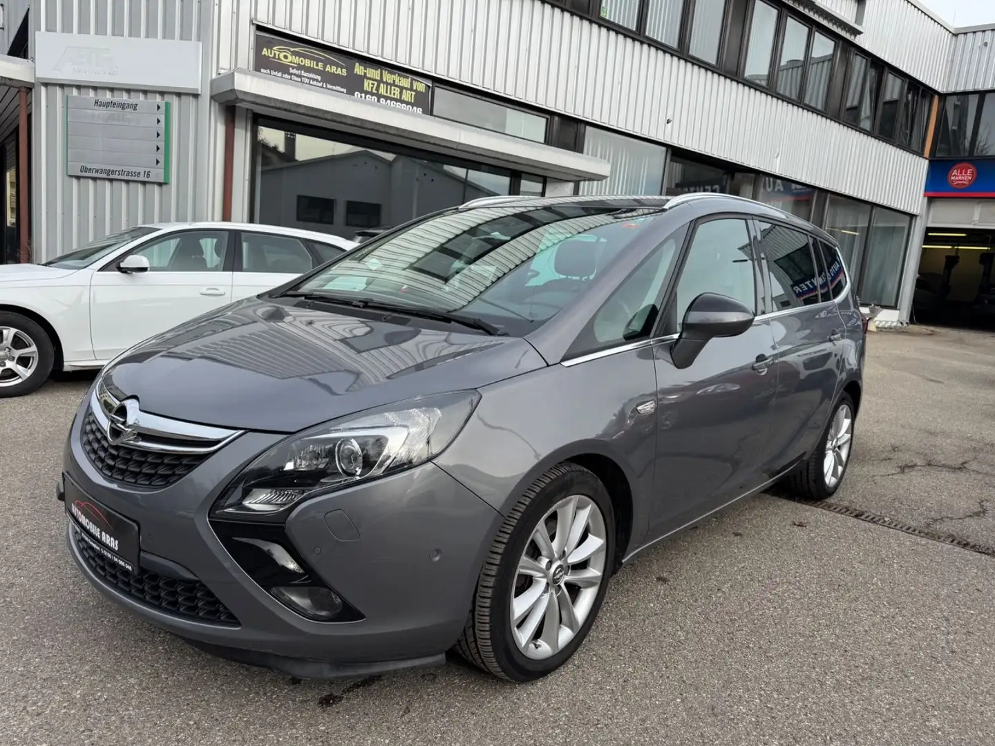 Opel Zafira 1.6 CDTI C Tourer Edi Tüvneu 1hand Sitz 7 Gris - 1