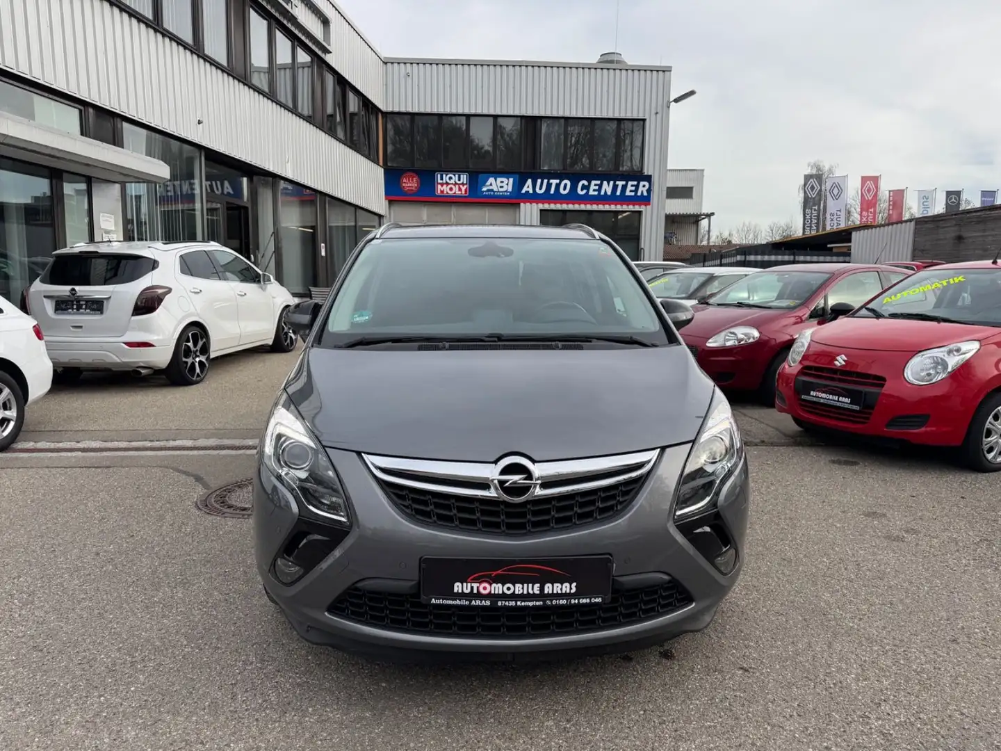 Opel Zafira 1.6 CDTI C Tourer Edi Tüvneu 1hand Sitz 7 Gris - 2