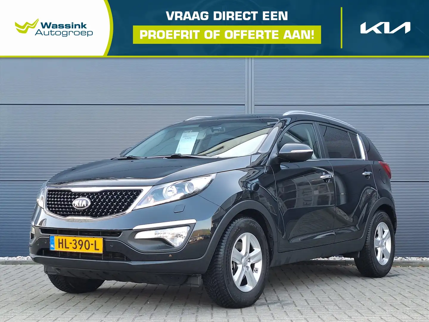 Kia Sportage 1.6 GDI 135pk met 25000 km !!!!!! ECOdynamics X-tr Noir - 1