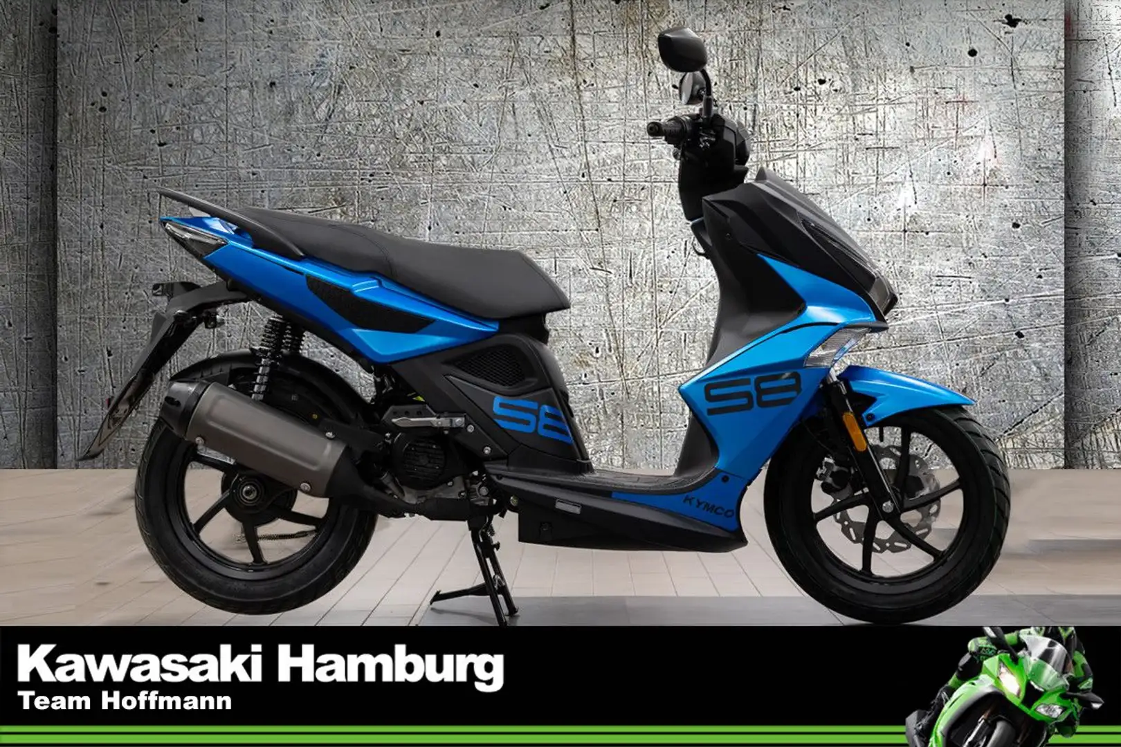 Kymco Super 8 R 50i sofort lieferbar, Lieferservice Blau - 1