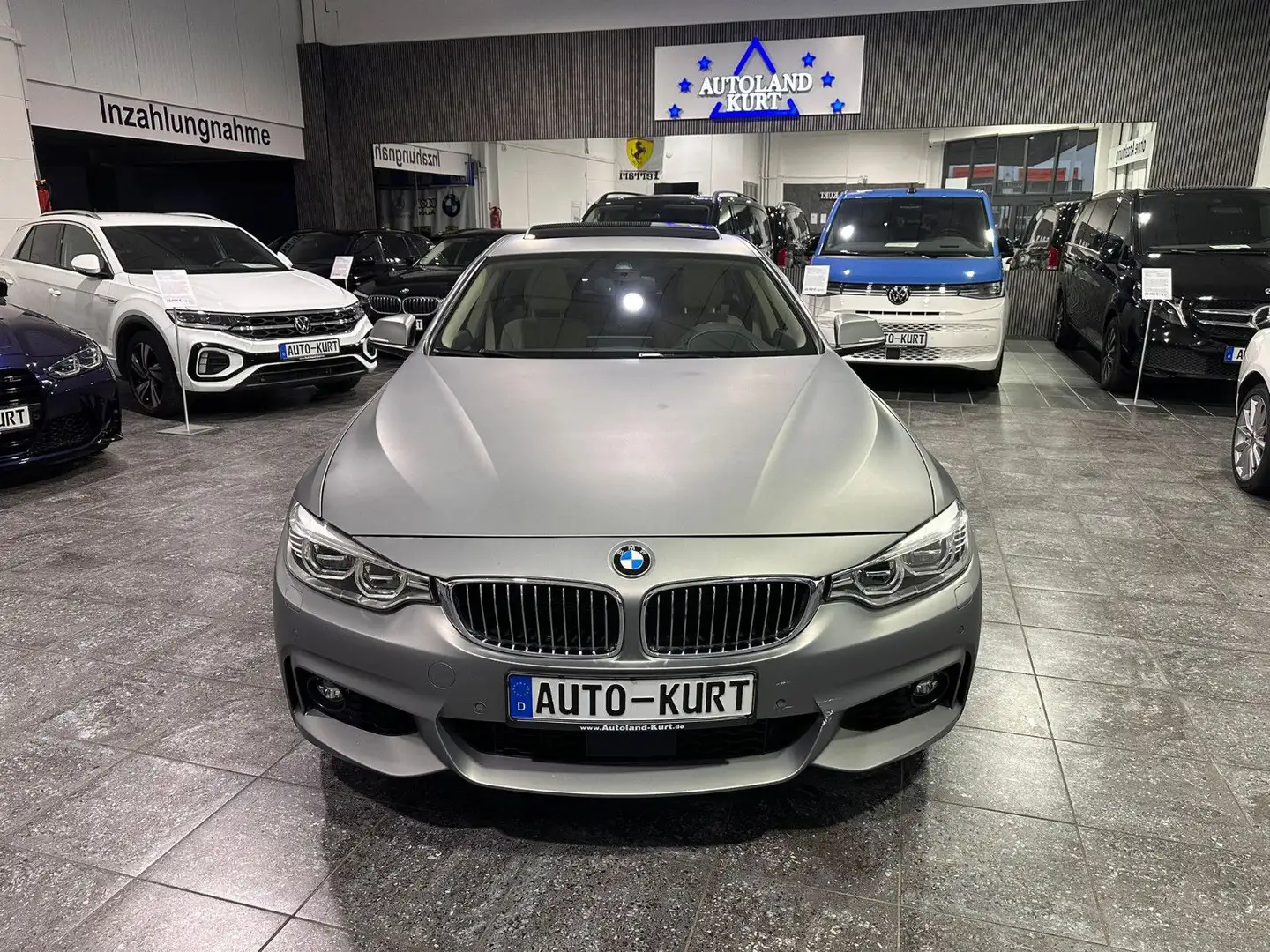 BMW 435 435i xDr.A*MPowerkit*MSport*Keyless*HUD*RFK*GSD Silber - 2
