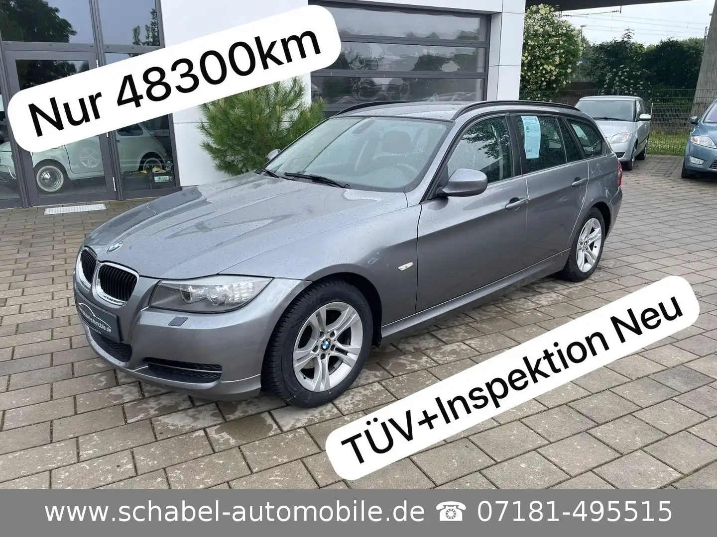BMW 316 d Touring 1.Hd 48tkm 6-Gg PDC Xenon TÜV NEU Gris - 1