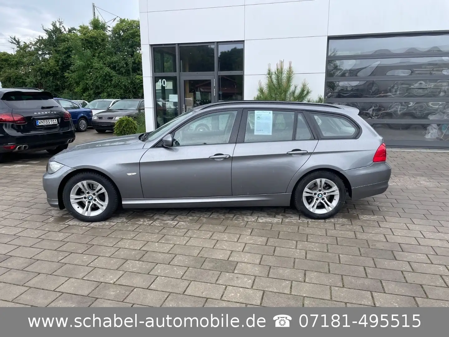 BMW 316 d Touring 1.Hd 48tkm 6-Gg PDC Xenon TÜV NEU Gris - 2