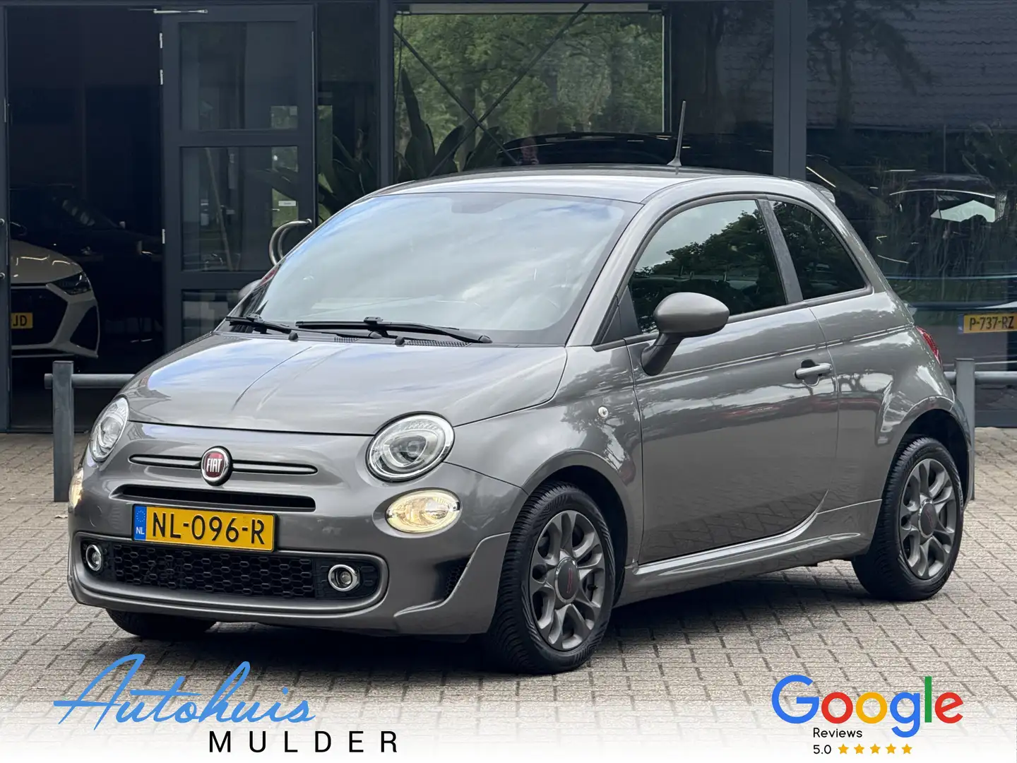 Fiat 500 0.9 TwinAir Turbo Sport Airco/Cruise control/LMV Gris - 1