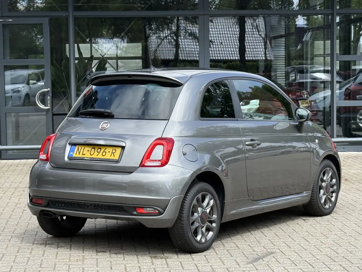 Fiat 500 0.9 TwinAir Turbo Sport Airco/Cruise control/LMV Gris - 2