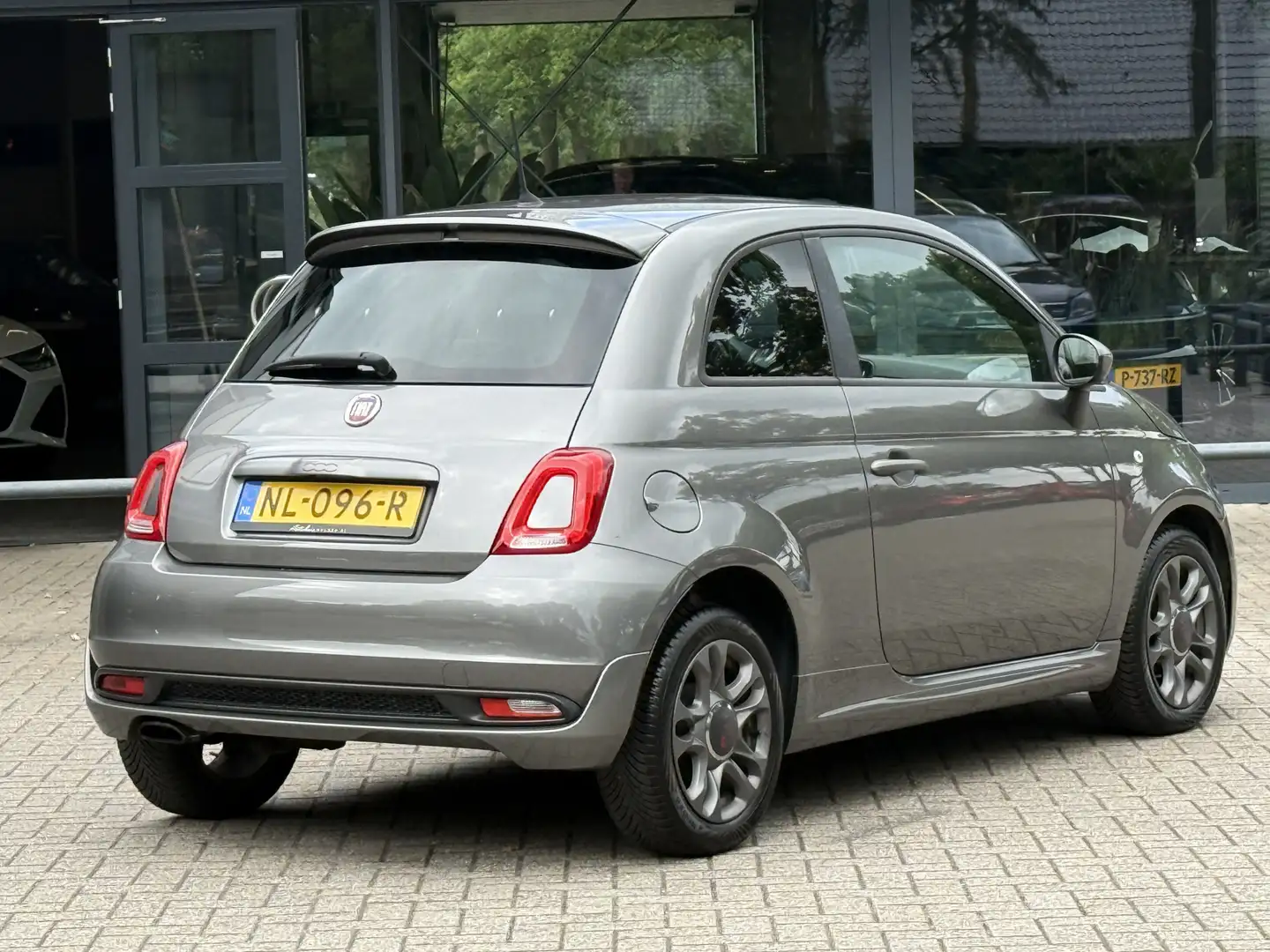 Fiat 500 0.9 TwinAir Turbo Sport Airco/Cruise control/LMV Gris - 2