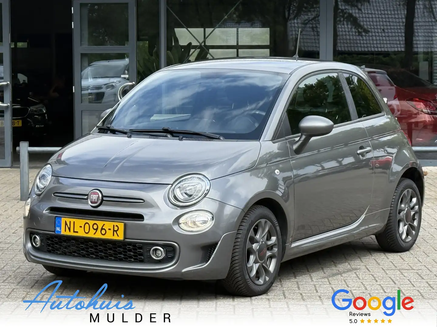 Fiat 500 0.9 TwinAir Turbo Sport Airco/Cruise control/LMV Gris - 1