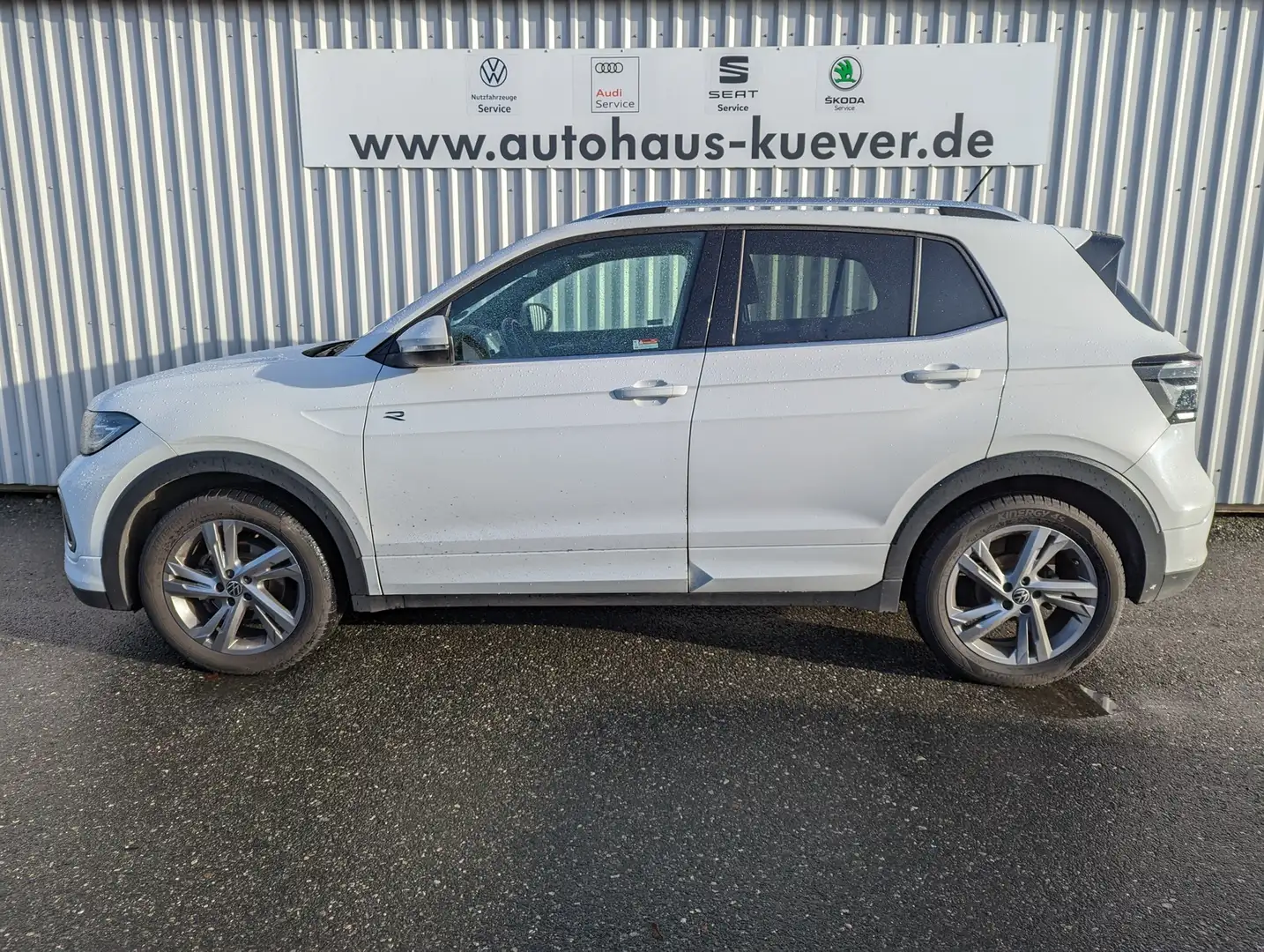 Volkswagen T-Cross R-Line 1,0 TSI DSG Navi+Matrix+AHK+ACC White - 2