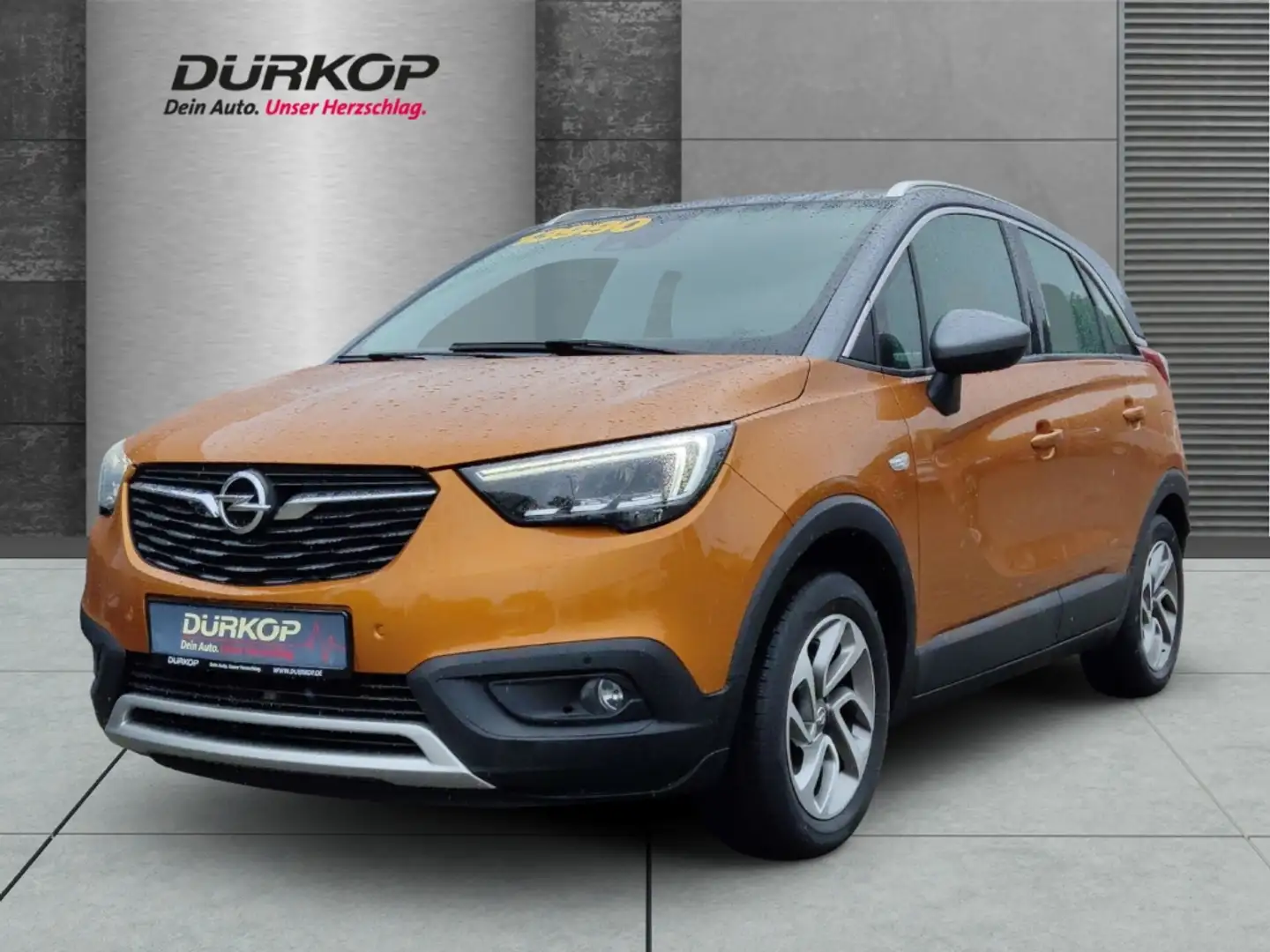 Opel Crossland Turbo 1.2 INNOVATION, R-Kamera, Navi, 2Zonen-Klima Orange - 1