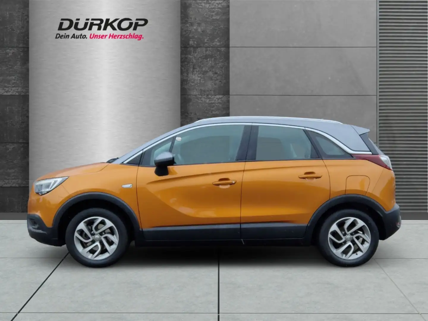 Opel Crossland Turbo 1.2 INNOVATION, R-Kamera, Navi, 2Zonen-Klima Orange - 2