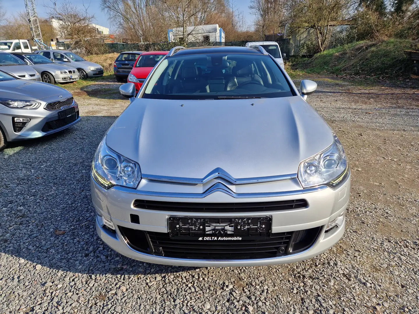 Citroen C5 Tourer BlueHDi 180 S  Xenon Navi Hyd-Fahrwerk Gümüş rengi - 1
