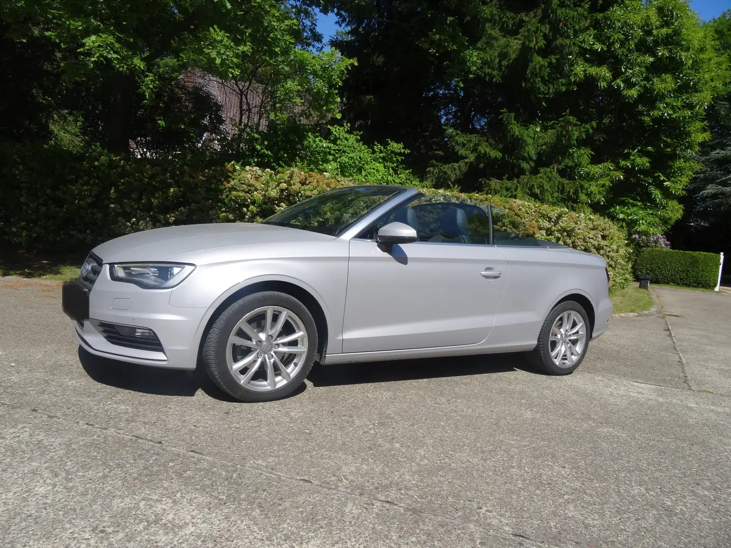 Audi A3 A3 2.0 TDI Cabrio (clean diesel) Ambition Argent - 2