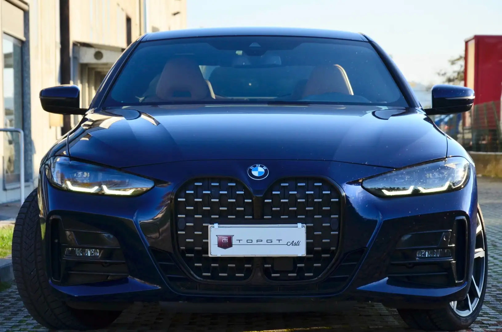 BMW 420 420d Coupe mhev 48V Msport 190cv auto UNICOPROP Blu/Azzurro - 2