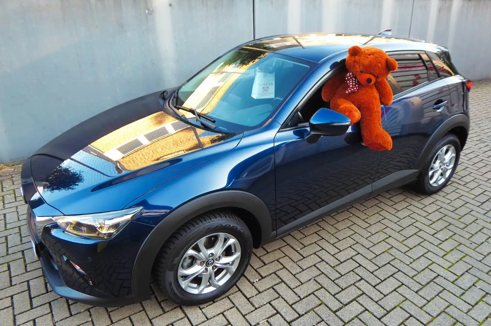 Mazda CX-3 Exclusive-Line original 13.500 km! Blau - 1