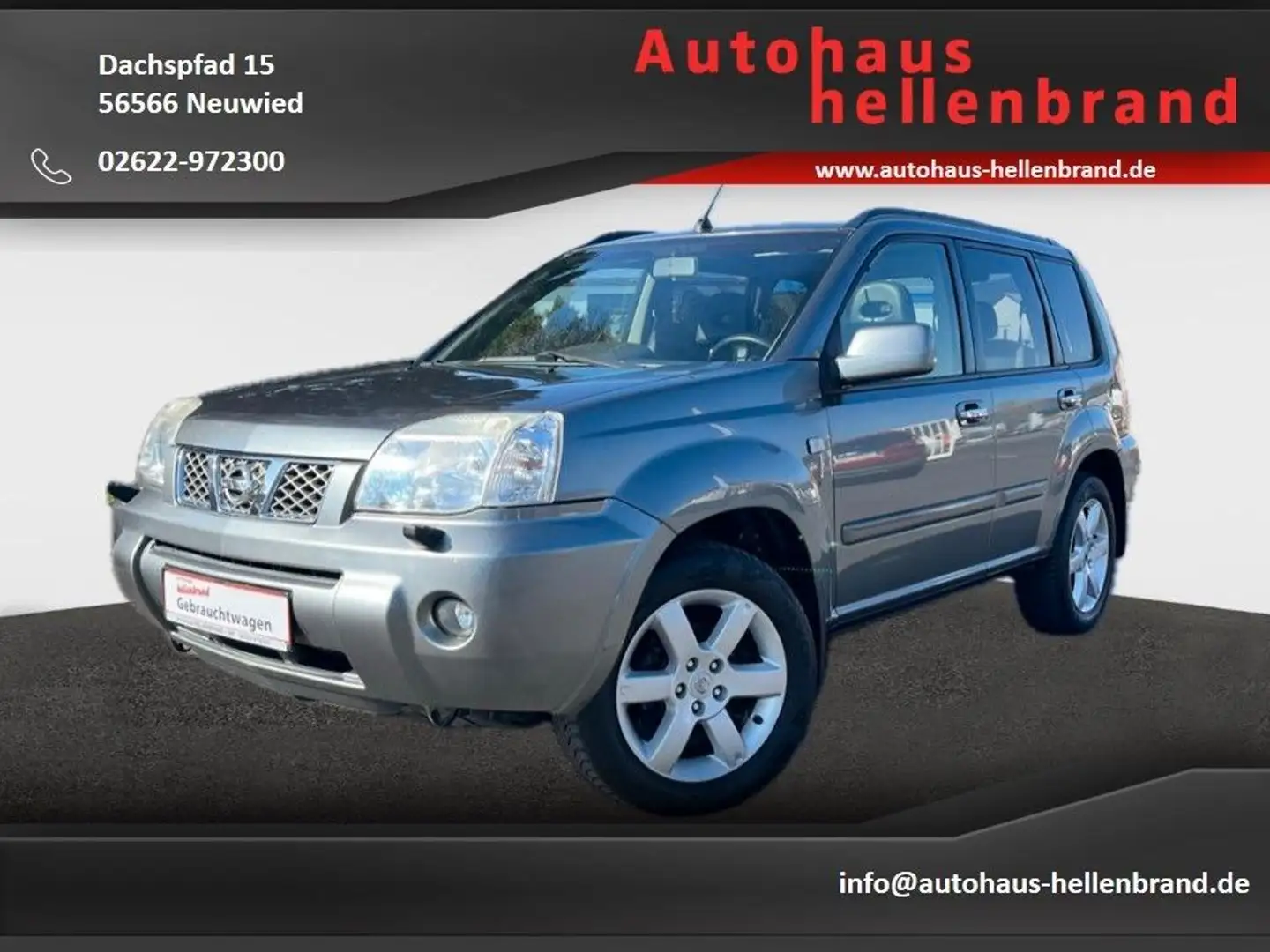Nissan X-Trail 2.2 d  Elegance 4x4 /PANORAMA/NAVI/AHK Сірий - 1